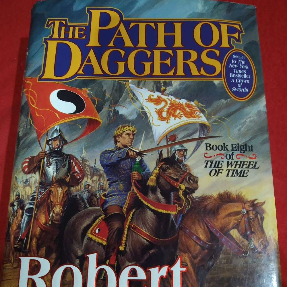 Wheel of Time #8 The Path of Daggers HB 1st/1st Edition Robert Jordan